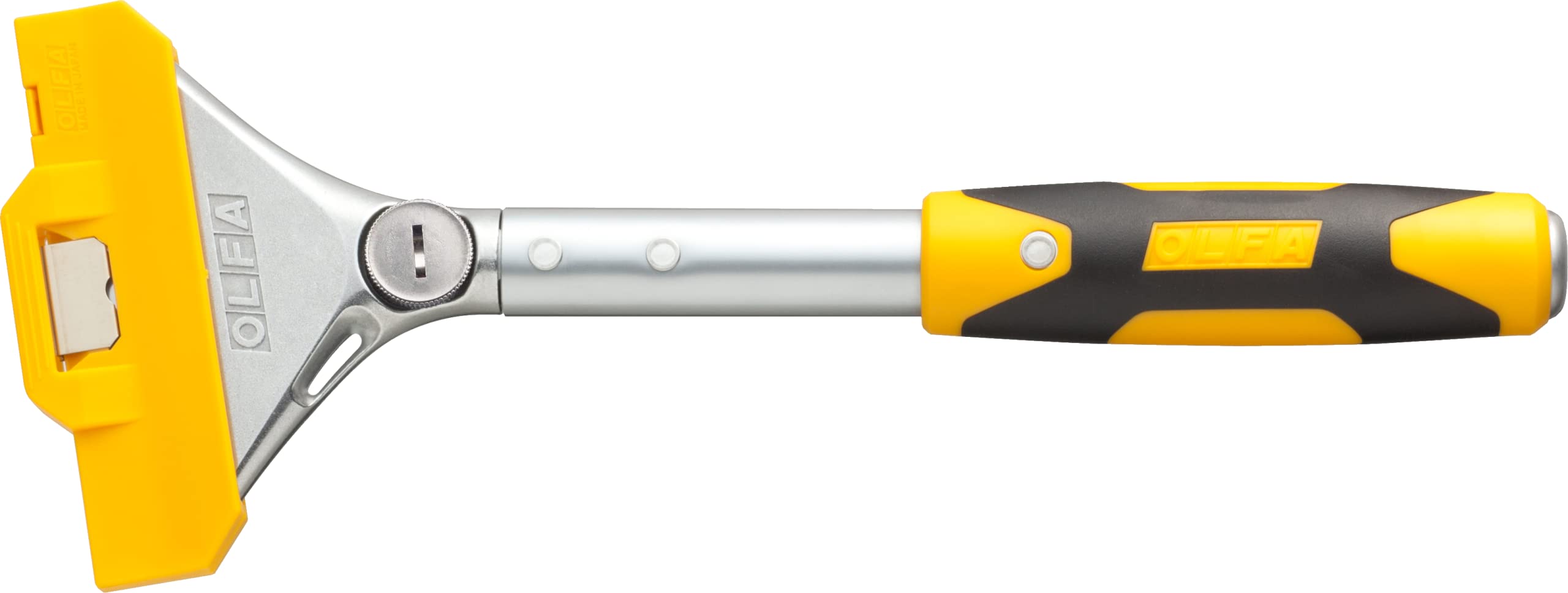 OLFA 12" Extra Heavy Duty Razor Scraper (XSR-300) - 12 Inch Steel Razor Blade Scraper Tool with Strike Tip & Non Slip Handle for Floors, Paint, Glass, Replacement Blades: OLFA BS & BSF Blades - Image 3