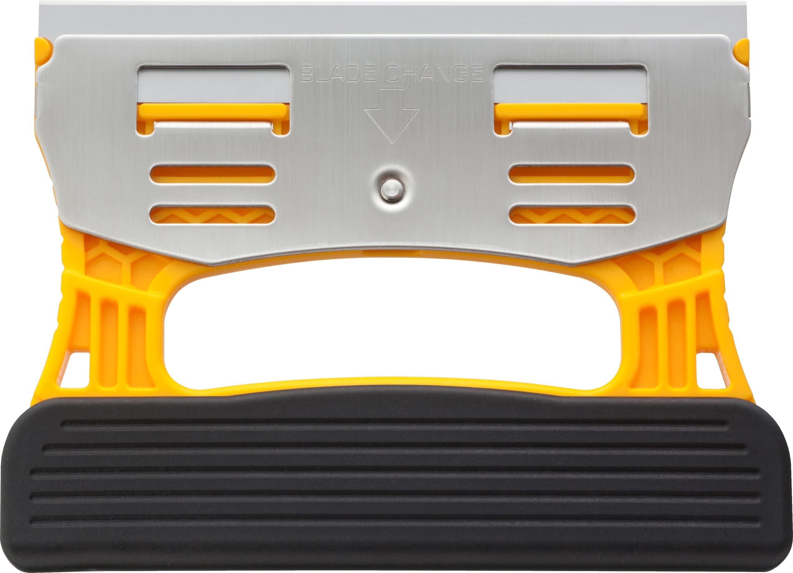 OLFA 120mm Multi Grip Razor Scraper (GSR-1/3B) - Stainless Steel Razor Blade Scraper Tool with Blade Guard & Non Slip Handle for Glass, Paint, Floors, Replacement Blades: OLFA 120mm GSB-1S Blades - Image 4