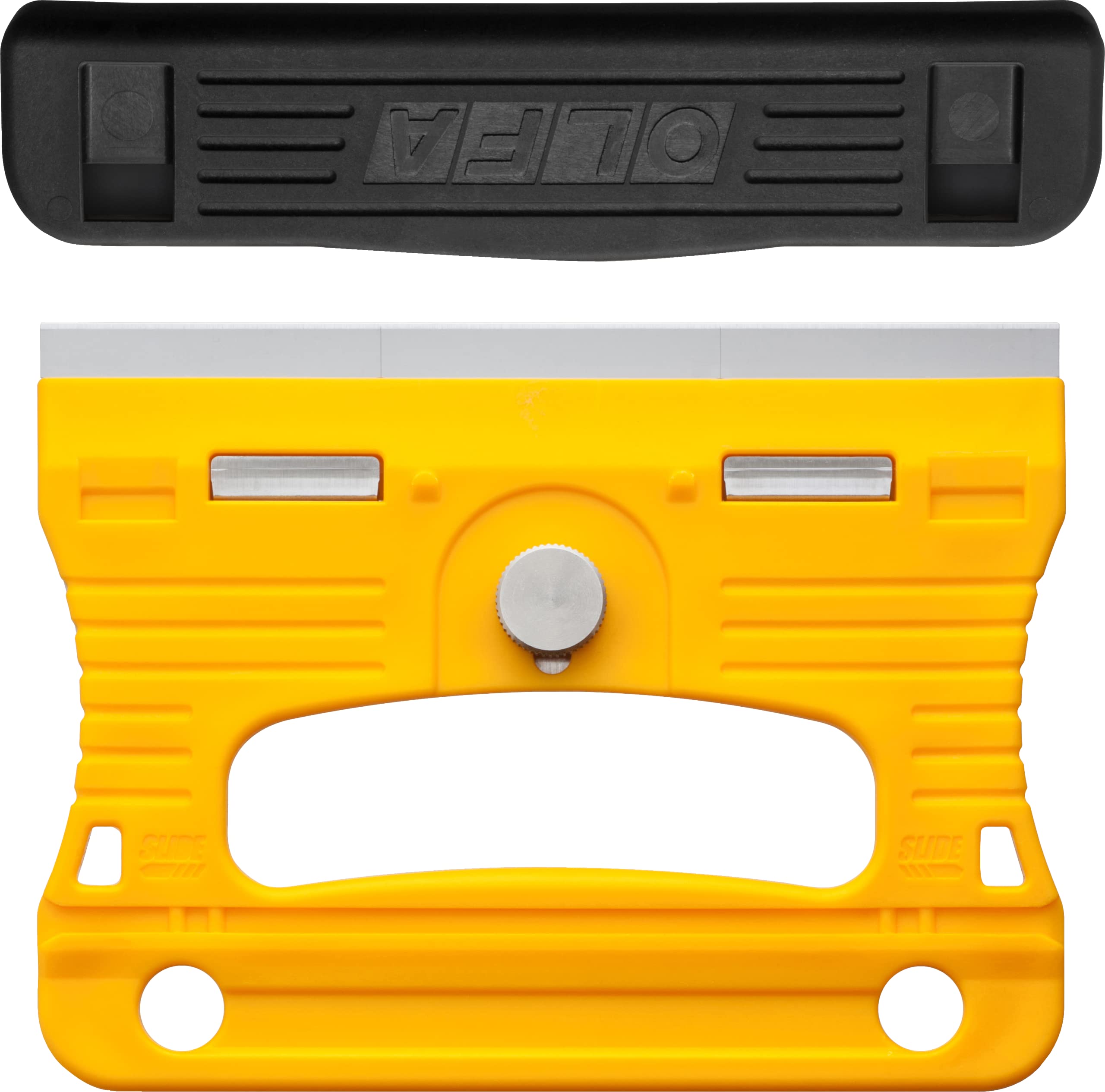 OLFA 120mm Multi Grip Razor Scraper (GSR-1/3B) - Stainless Steel Razor Blade Scraper Tool with Blade Guard & Non Slip Handle for Glass, Paint, Floors, Replacement Blades: OLFA 120mm GSB-1S Blades - Image 6