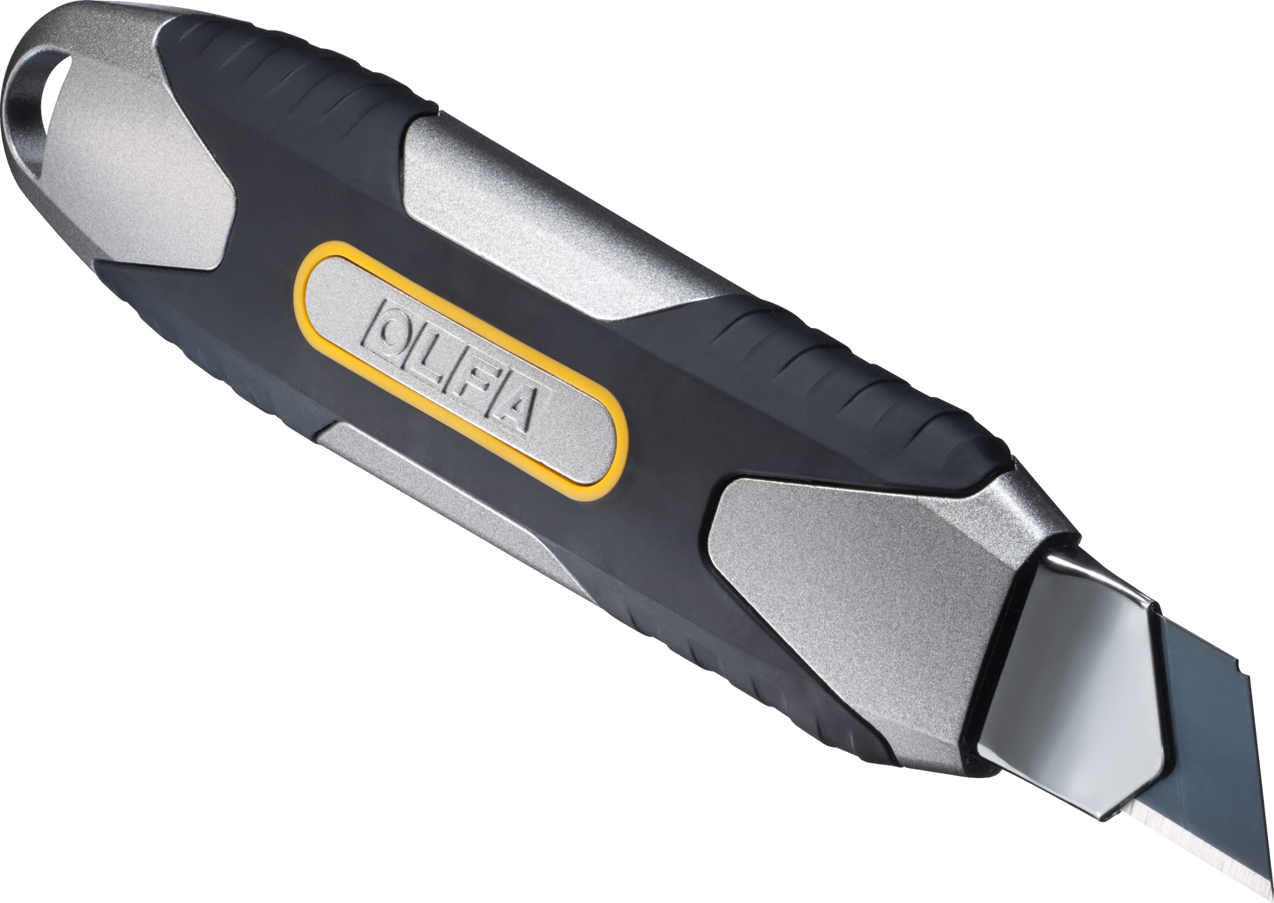 OLFA 18mm Heavy-Duty Utility Knife (MXP-L) - Multi-Purpose No-Slip Grip Precision Knife w/All Aluminum Handle & Snap-Off Blade, Custom Cutting Depth, Replacement Blades: Any OLFA 18mm Blade - Image 4