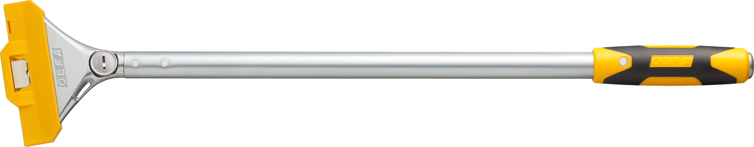 OLFA 24" Extra Heavy Duty Razor Scraper (XSR-600) - 24 Inch Steel Razor Blade Scraper Tool with Strike Tip & Non Slip Handle for Floors, Paint, Glass, Replacement Blades: OLFA BS & BSF Blades - Image 3
