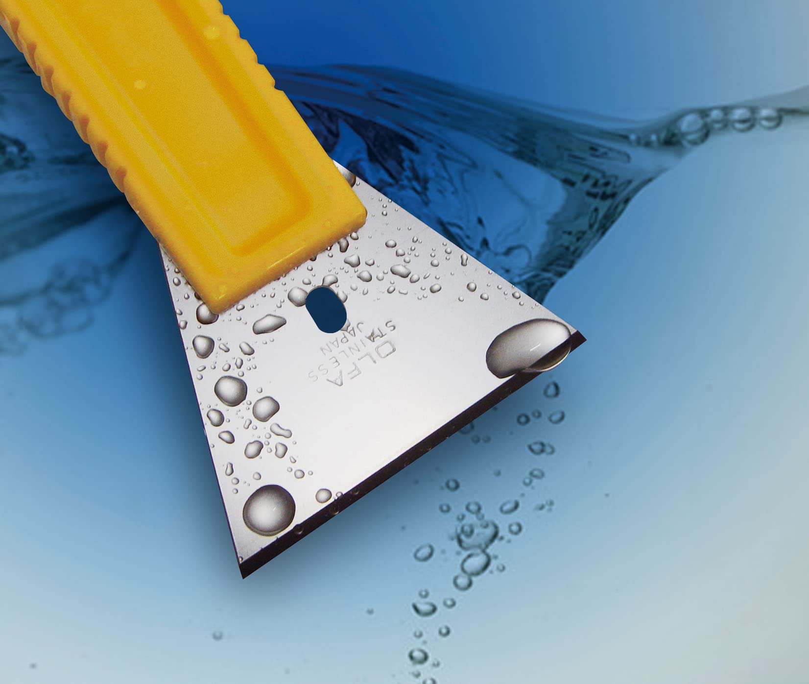 OLFA 60mm Multi-Purpose Razor Scraper (SCR-L) - Disposable Stainless Steel Razor Blade Scraper Tool with Heavy Duty Handle for Cleaning, Scraping, Paint Removal, Caulk, Glass, Metal - Image 6