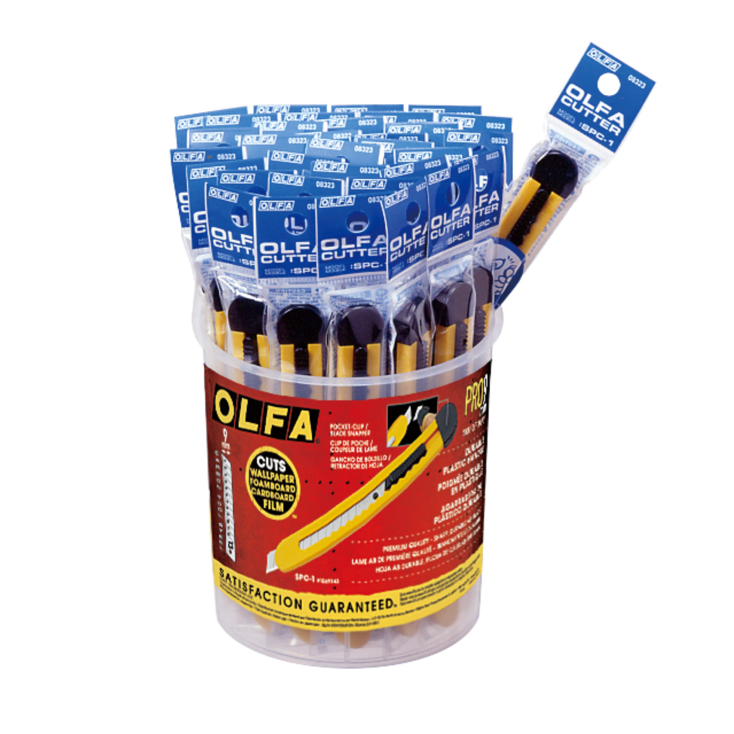 OLFA 9mm SPC-1/40 Utility Knife Display, 40 Unit New Order Qty - Image 3