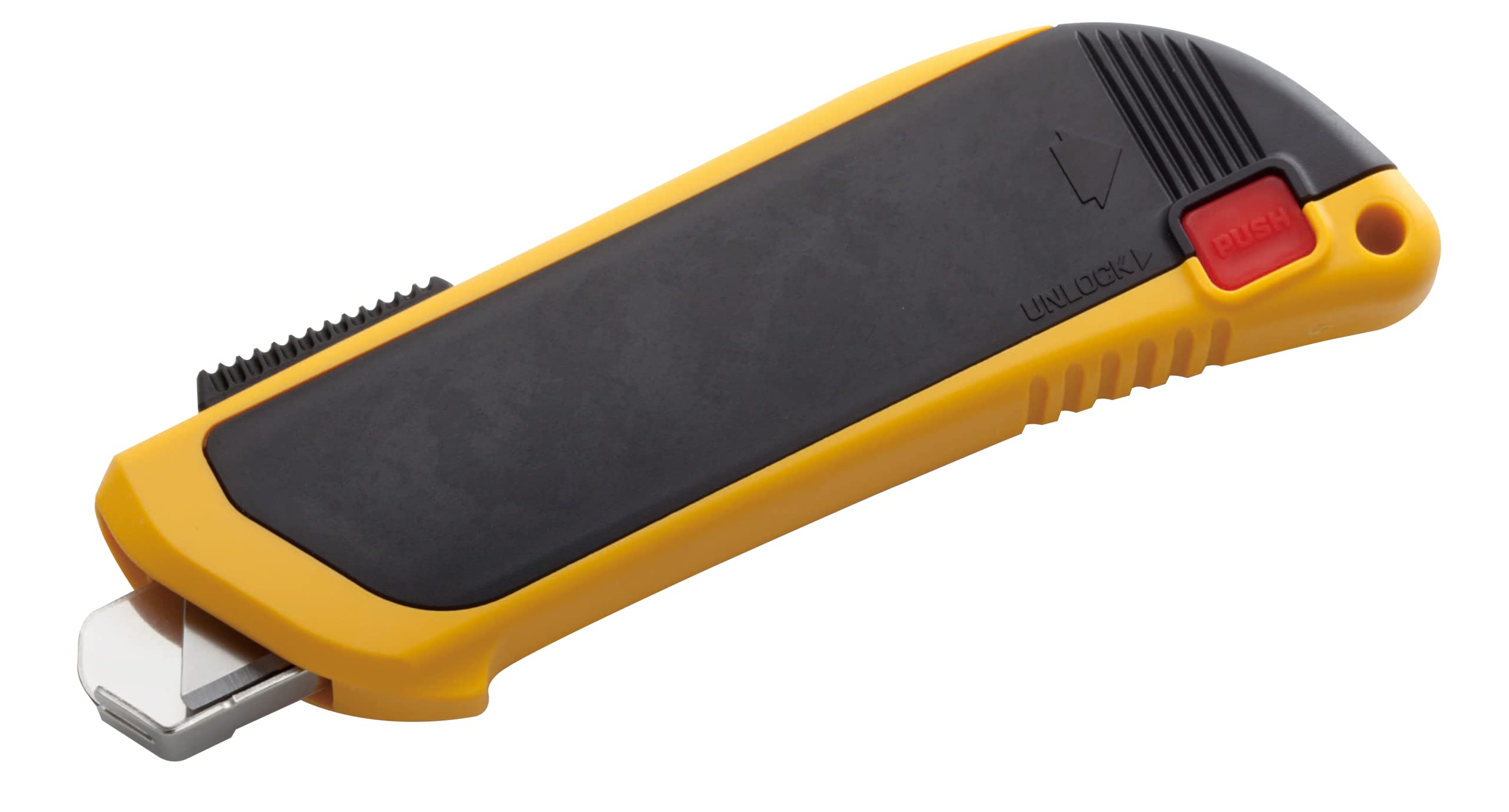 OLFA Self Retracting Safety Utility Knife (SK-6) - Multi-Purpose Fully-Auto Box Cutter w/Self Retractable Blade, Blade Guard, & Ergonomic Handle, Replacement Blades: OLFA RSKB Safety Blades - Image 3