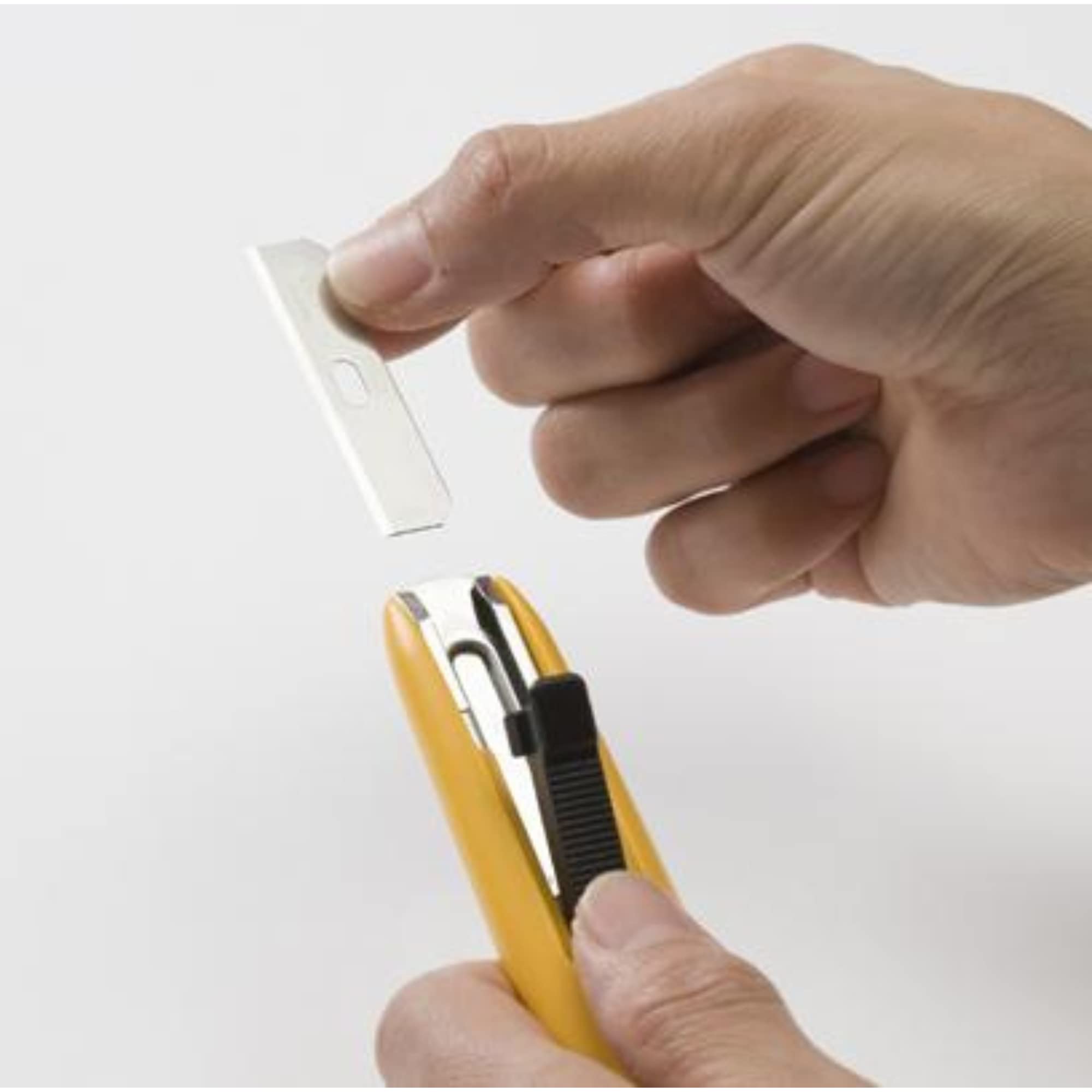 OLFA Self-Retracting Safety Utility Knife (SK-7) - Compact Multi-Purpose Semi-Auto Box Cutter w/Self Retractable Blade & Ergonomic Handle, Replacement Blades: OLFA SKB-7 Safety Blades - Image 8