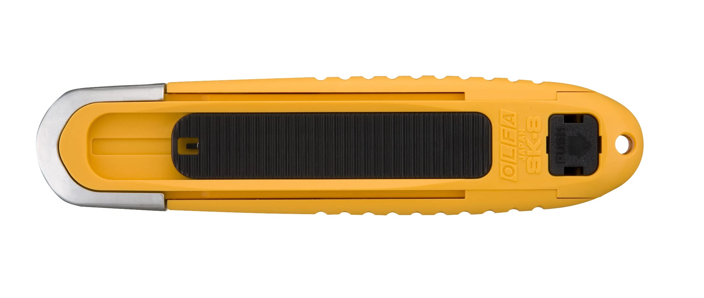 OLFA Self Retracting Safety Utility Knife (SK-8) - Multi-Purpose Fully-Auto Box Cutter w/Self Retractable Blade & Non Slip Ergonomic Handle, Replacement Blades: OLFA SKB-8 Safety Blades - Image 3